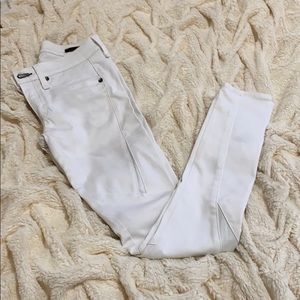 Rag and Bone white jeans